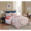 C&F Home Nicole Spring Floral Cotton Quilt Set  - Reversible and Machine Washable - 4 of 4