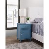 NicBex Nightstand with Drawer and Door Modern End Table with Large Storage Space for Bedroom,Living Room - 2 of 4