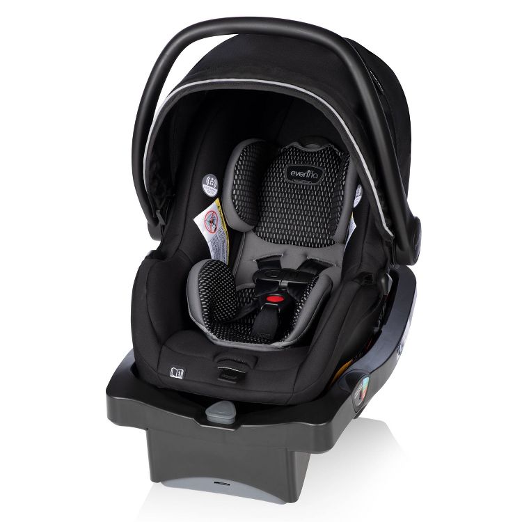 Evenflo LiteMax DLX Infant Car Seat Freeflow - Olympus: LATCH Compatible, No-Rethread Harness, Machine Washable Seat Pad, 4 of 20
