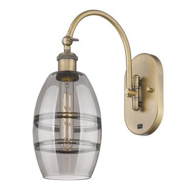 Vaz - 1 Light Arm Swivels Side to Side Wall Sconce In Industrial Style-11.63 Inches Tall and 5.88 Inches Wide