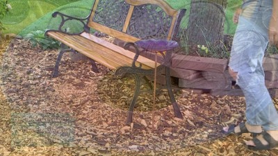 Blooming Sunflower Glass Bird Bath with Iron Stake and Clamp