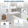 Heavy Duty Steel Step Stool for Adults with Handle, 2 Step Non-Skid Stepping Stool for Seniors, Elderly, and Handicap, Holds Up to 440 Lbs - 2 of 4