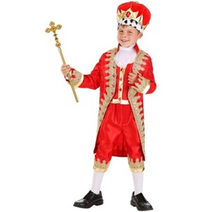 HalloweenCostumes.com Kids King Costume | Royal King Outfit for Boys | Ideal for Halloween Parties - 1 of 4