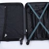 Spinner Suitcase Set with TSA Lock and Organizer Interior ABS Hardshell 3 Piece Luggage - Cuddlewood - 3 of 4