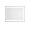36 x 28 Inch LED Bathroom Mirror with Front and Backlight, Wall Mounted Vanity Mirror with Aluminum Frame,Anti-Fog,Memory, 3 Colors, Stepless Dimmable - 3 of 4