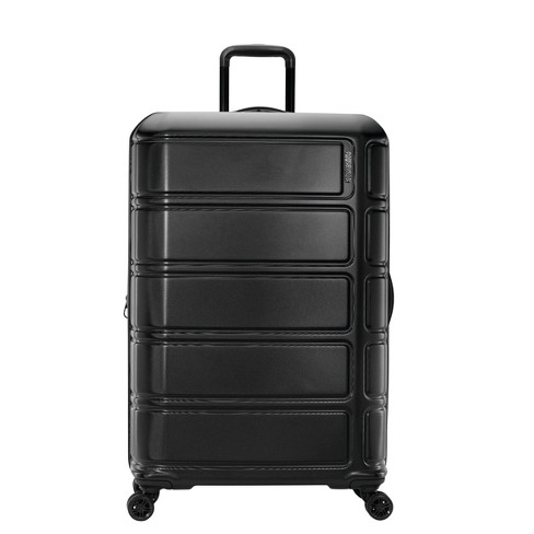 American Tourister Vital Hardside Carry On Spinner Suitcase Blackout