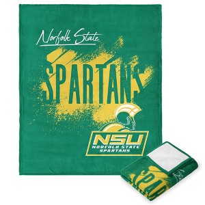 NCAA Norfolk State Tradition Silk Touch Throw Blanket 50x60 Inches - 1 of 4
