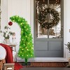 Puleo 4' Pre-Lit Artificial Whimsical Christmas Tree - 4 of 4