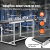 VEVOR Belt Conveyor, 59 x 19.7 inch Conveyor Table, Heavy Duty Stainless Steel Motorized Belt Conveyor (Double Guardrail), Silver - 3 of 4