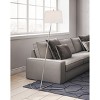 Hudson and Canal Tilted Floor Lamp with Fabric Shade - 3 of 4