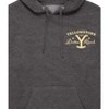 Men's - Yellowstone - Property Of Dutton Family Graphic Fleece Pullover Hoodie - 3 of 4