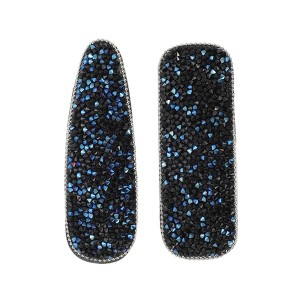 Unique Bargains Elegant Rhinestone Hair Clips 2 Pcs - 1 of 4