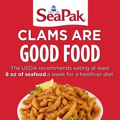 Sea Pak Clam Strips Family Size - Frozen - 20oz