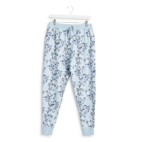 Vera Bradley Jogger Pajama Pants in Garden Masquerade Vines