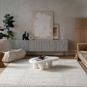 Rug Branch Maise Abstract Modern Indoor Outdoor Area Rug - 1 of 4