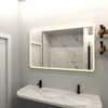 Vynxaria 60" x 36" Dimmable LED Wall Bathroom Vanity Mirror: Eco-Friendly Elegance with Anti-Fog Technology - 4 of 4