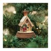 Old World Christmas Illuminated Wooden Ginger Cottages, Elf Cottage - 2 of 3