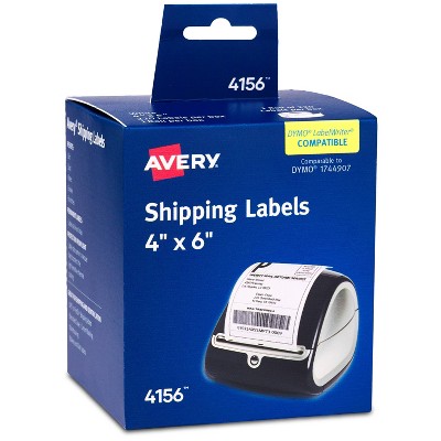 Avery Thermal Printer Labels, Shipping, 4 x 6, White, 220/Roll, 1 Roll/Box