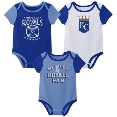 MLB Kansas City Royals Infant Boys' 3pk Bodysuit