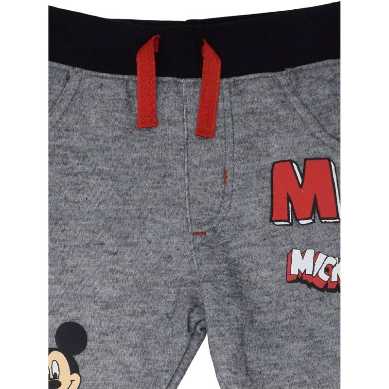 Disney Mickey Mouse Lion King Pixar Cars Fleece 2 Pack Pants Infant to Toddler, 5 of 8