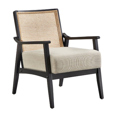 Wooden frame armchair hot sale