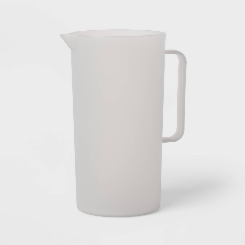 72oz Plastic Beverage Pitcher Jet Gray - Room Essentials™