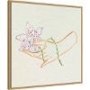 Amanti Art Hand And Flower II by Melissa Wang Framed Wall Art Print - 2 of 4