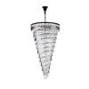 Elegant Lighting Sydney 58 - Light Chandelier in  Matte Black - 2 of 3