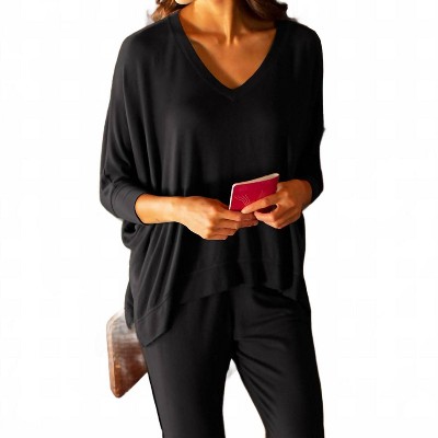 Women's Sabina V Neck Top - LVHR