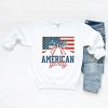 Simply Sage Market American Girly Flag Coquette Sweatshirt - 3 of 4