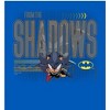 DC x Sonic the Hedgehog From The Shadows Shadow X Batman Grayscale Outline Adult Long Sleeve Hoodie - 2 of 2