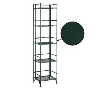 Breighton Home Xtra Storage 5 Tier Folding Metal Shelf - 1 of 4
