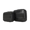 Vynxaria 6-Piece Expandable Hard Shell Luggage Set Rotating Wheels TSA Password Lock Lightweight Unisex - 3 of 4