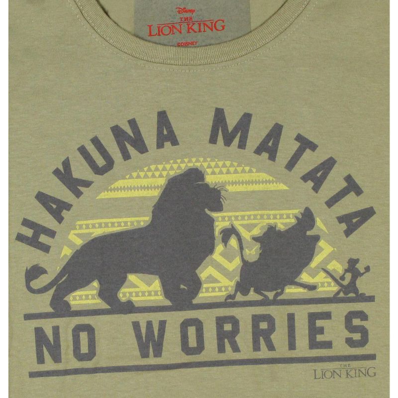 Disney The Lion King Junior's Hakuna MatataTribal Design T-Shirt, 2 of 4