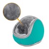 INSPIRE CHIC Gender Neutral Winter Outdoor Behind Hair Faux Coral Fleece Foldable Soft Warm Earmuff - 2 of 4