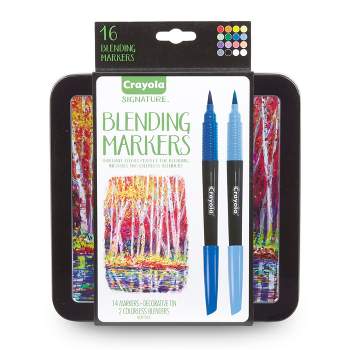 Best Choice Products Set of 228 Alcohol-Based Markers, Dual-Tipped Pens w/  Brush & Chisel Tip, Carrying Case - Natural