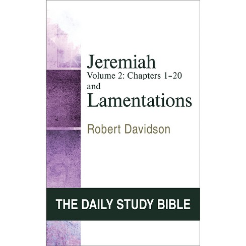 Jeremiah & Lamentations (DSB-OT) Vol 2 - (Daily Study Bible) by  Davidson (Paperback) - image 1 of 1