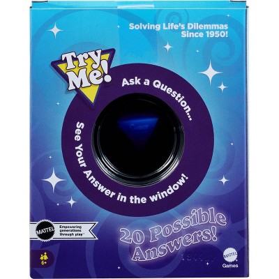 Classic Black and White Magic 8 Ball Fortune-Telling Toy