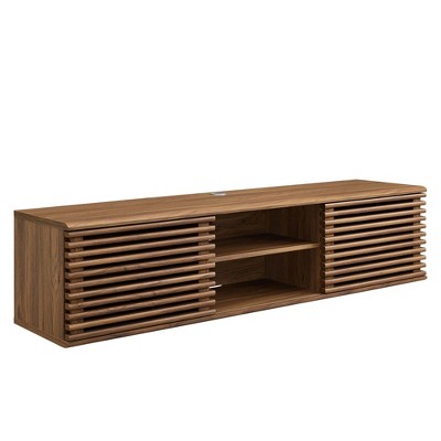 Modway Render 60 Wall-Mount Media Console TV Stand
