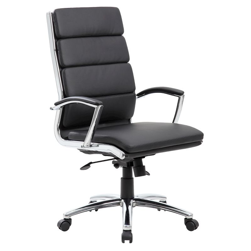 Contemporary Striped Executive Office Chair - Boss Office Products, 1 of 7