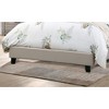 Queen Size Platform Bed with Upholstered Headboard for Bedroom - 4 of 4