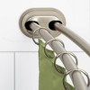 NeverRust Aluminum Double Curved Tension Shower Rod - Zenna Home - image 3 of 3