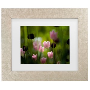 Trademark Fine Art - KONDOU Kazumasa  Tulips Matted Framed Art - 1 of 4
