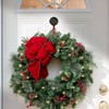 Attract 2pk 4.7" Pinch Free Magnetic Wreath Hanger Oil Rubbed Bronze: Indoor/Outdoor Use - 2 of 3