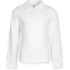 Studio 3 Little/Big Girl's 4-Pack Long Sleeve Soft Jersey Polo Uniform Shirts - 2 of 3