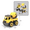 Misco Toys DIY 3-In-1 Construction Truck - 58pc Assembly Kit, Build & Transform - 4 of 4