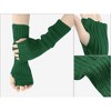 INSPIRE CHIC Acrylic Fingerless Elbow Length Arm Warmers 1 Pair - 3 of 4