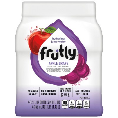Frutly Apple Grape Juice Drink - 4pk/12 fl oz Bottles