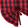 Yarn-Dyed Buffalo Gingham Kitchen Valance, Tier Curtains and Tie Up Curtains - 4 of 4