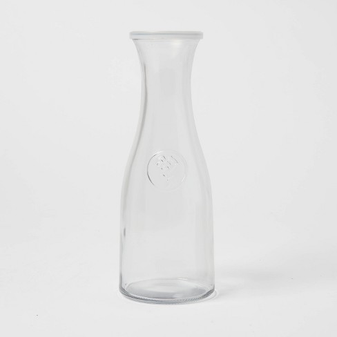 Glass Pitcher with Lid 16 3/4-Ounce Juice Pitcher